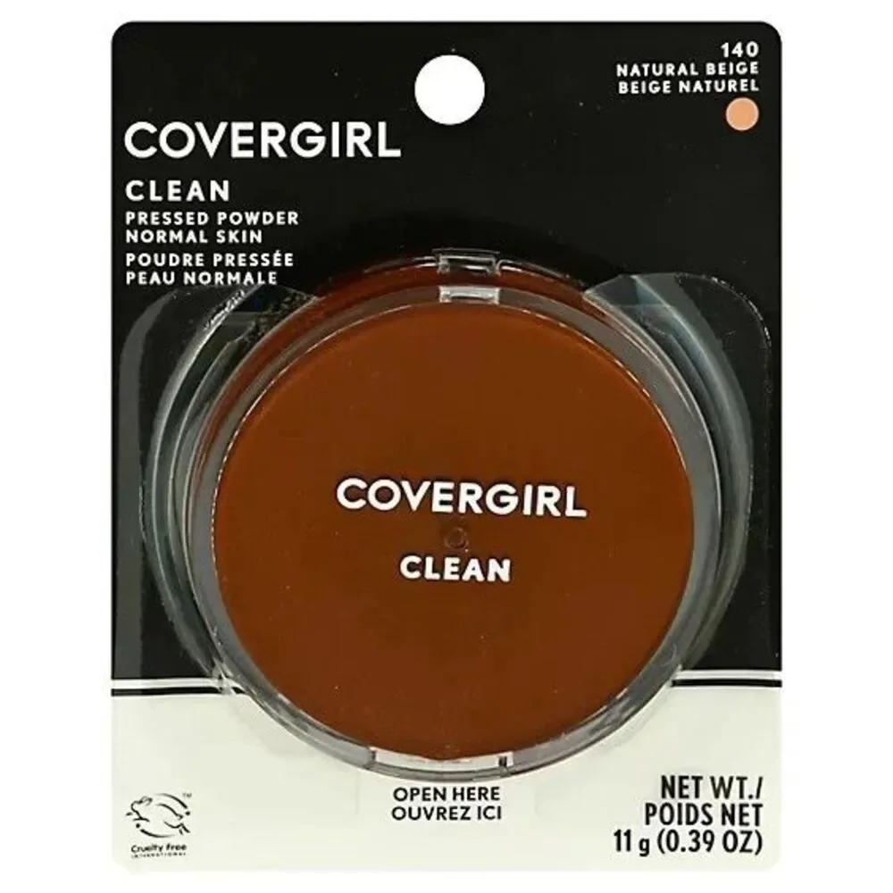 Covergirl Clean Pressed Powder 140 Natural Beige New Sealed